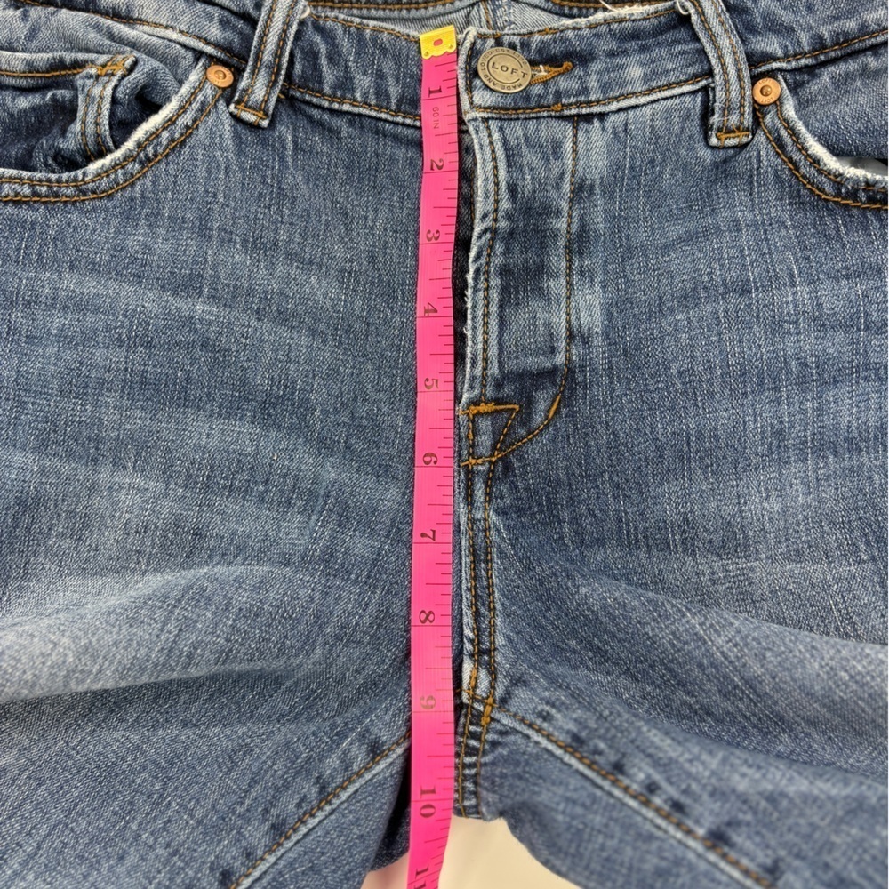 LOFT Mid-Wash Ankle Jeans - Picture 10 of 11